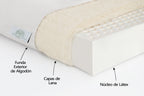 Colchón Artesanal - Látex Confort (20cm.) - Latex Natura