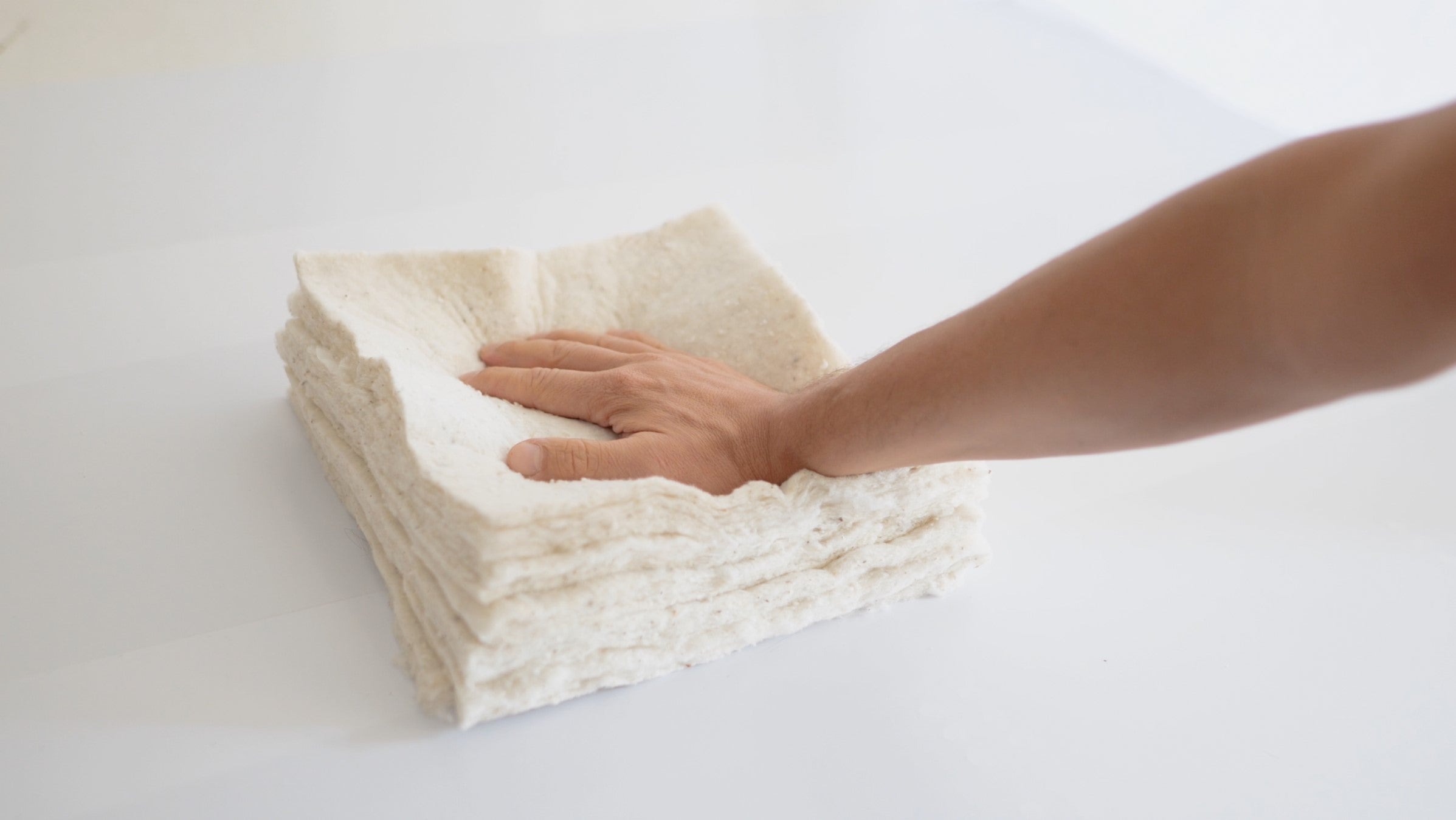 capas de algodón natural para colchones de Látex Natura, fibra ecológica 